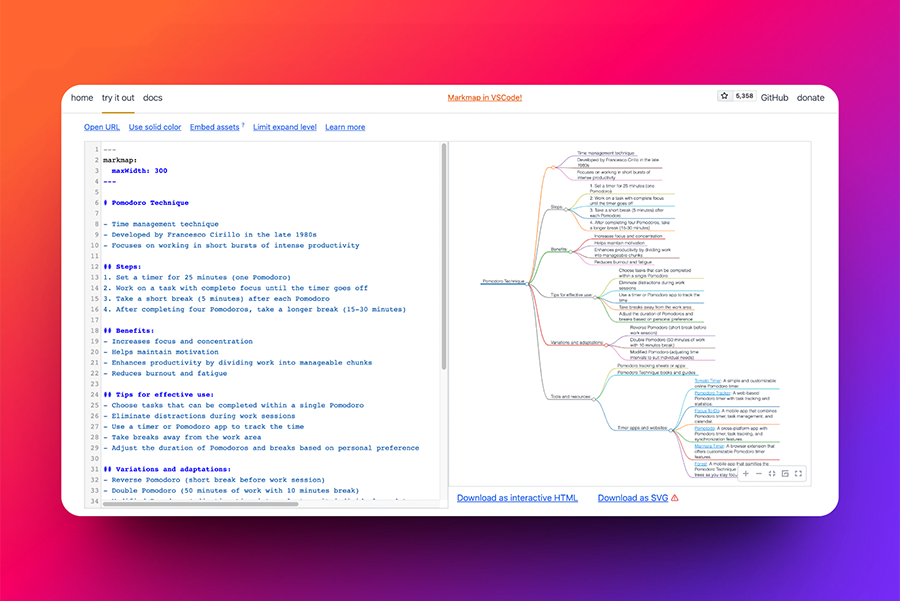 markmap